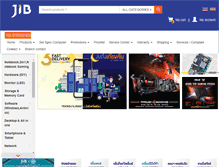 Tablet Screenshot of jib.co.th
